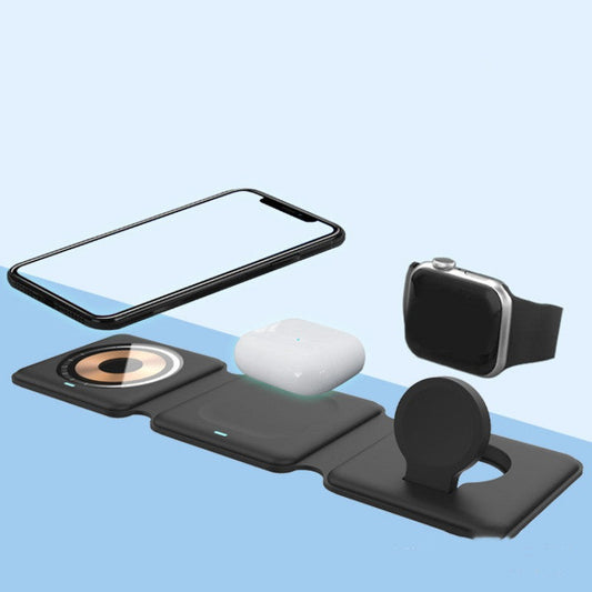 3 In 1 Folding Magntic Wireless Charger - Boostifyzone