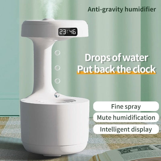 800ML Anti Gravity USB Air Humidifier Ultrasonic Levitating Water Drops Cool Mist Maker Fogger Air Purifier Perfume Aromatherapy - Boostifyzone